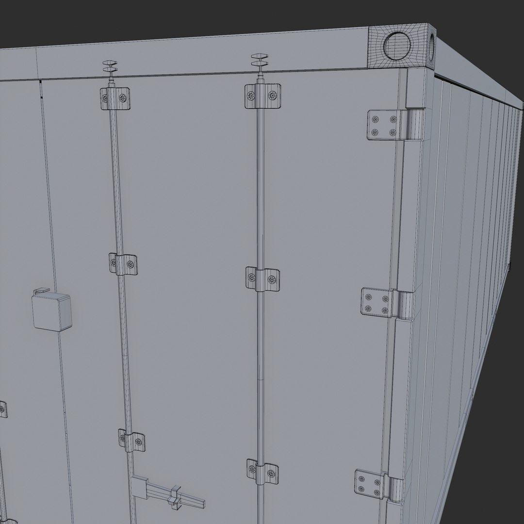 3D Model Iso Refrigerated Container - TurboSquid 1614448