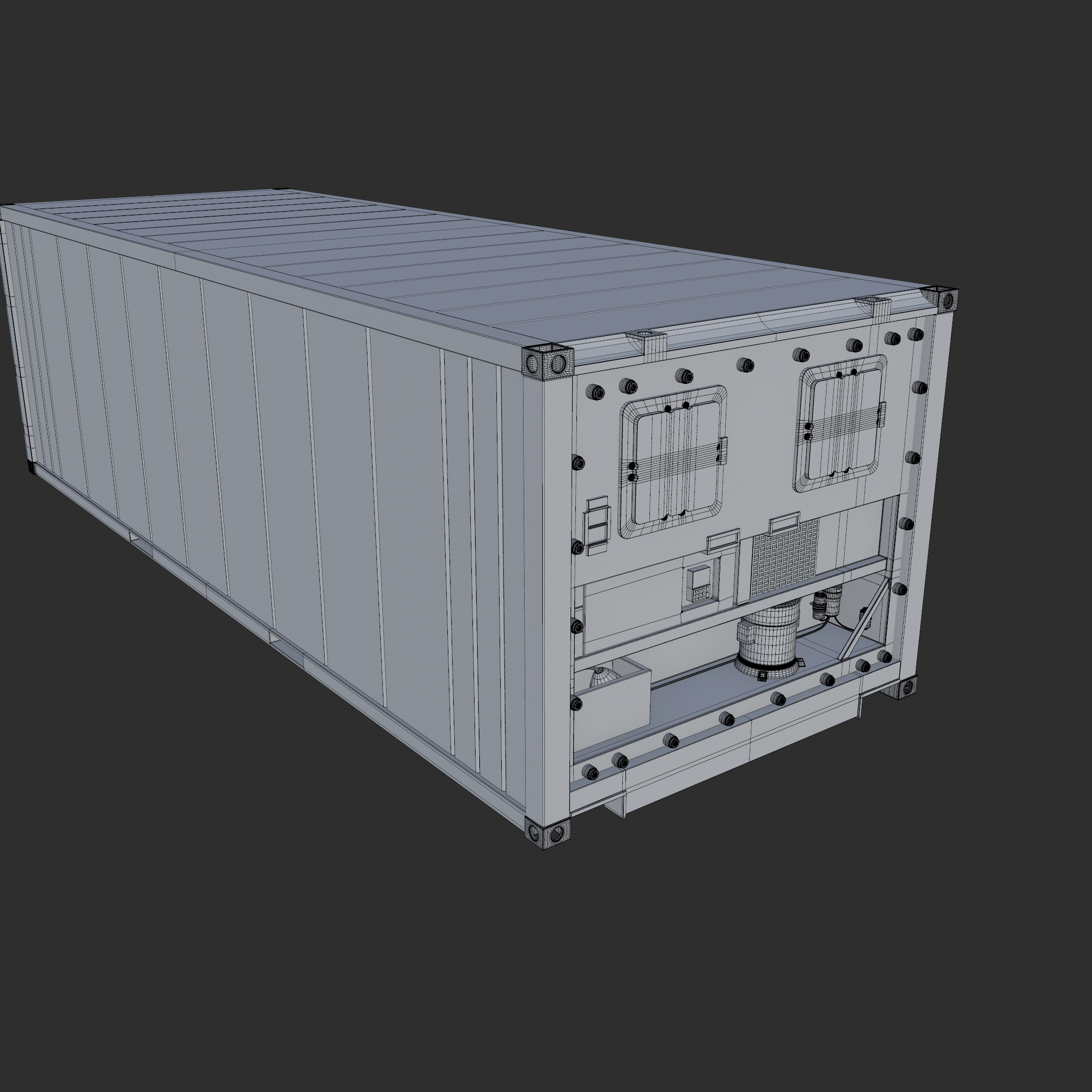 modelo 3d Contenedor refrigerado ISO - TurboSquid 1614448
