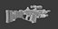 Fusil d'assaut futuriste + lanceur HE