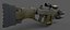 Fusil d'assaut futuriste + lanceur HE