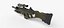 Fusil d'assaut futuriste + lanceur HE