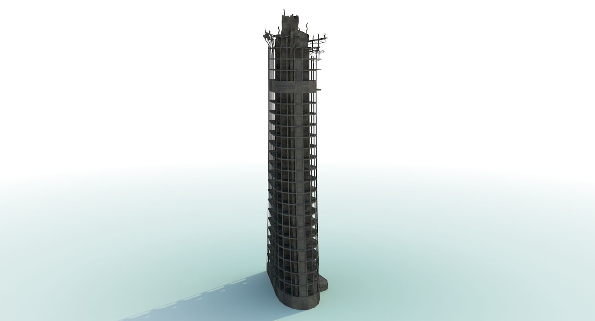 3d Sci Fi Futuristic Building Model