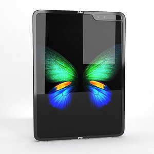 3D model samsung galaxy fold