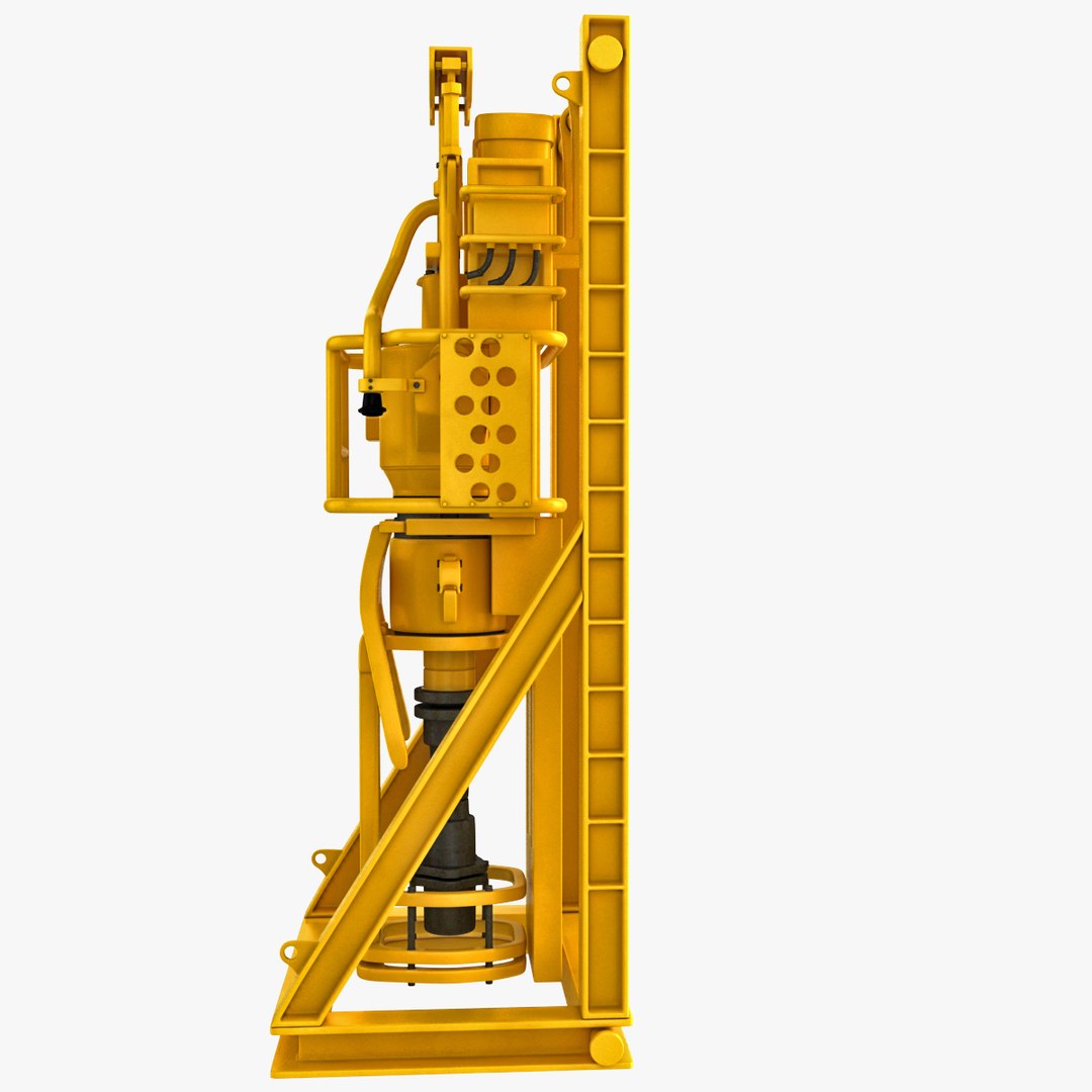 3d Model Drive Drilling Machine