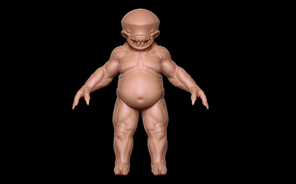 demon base 3D model