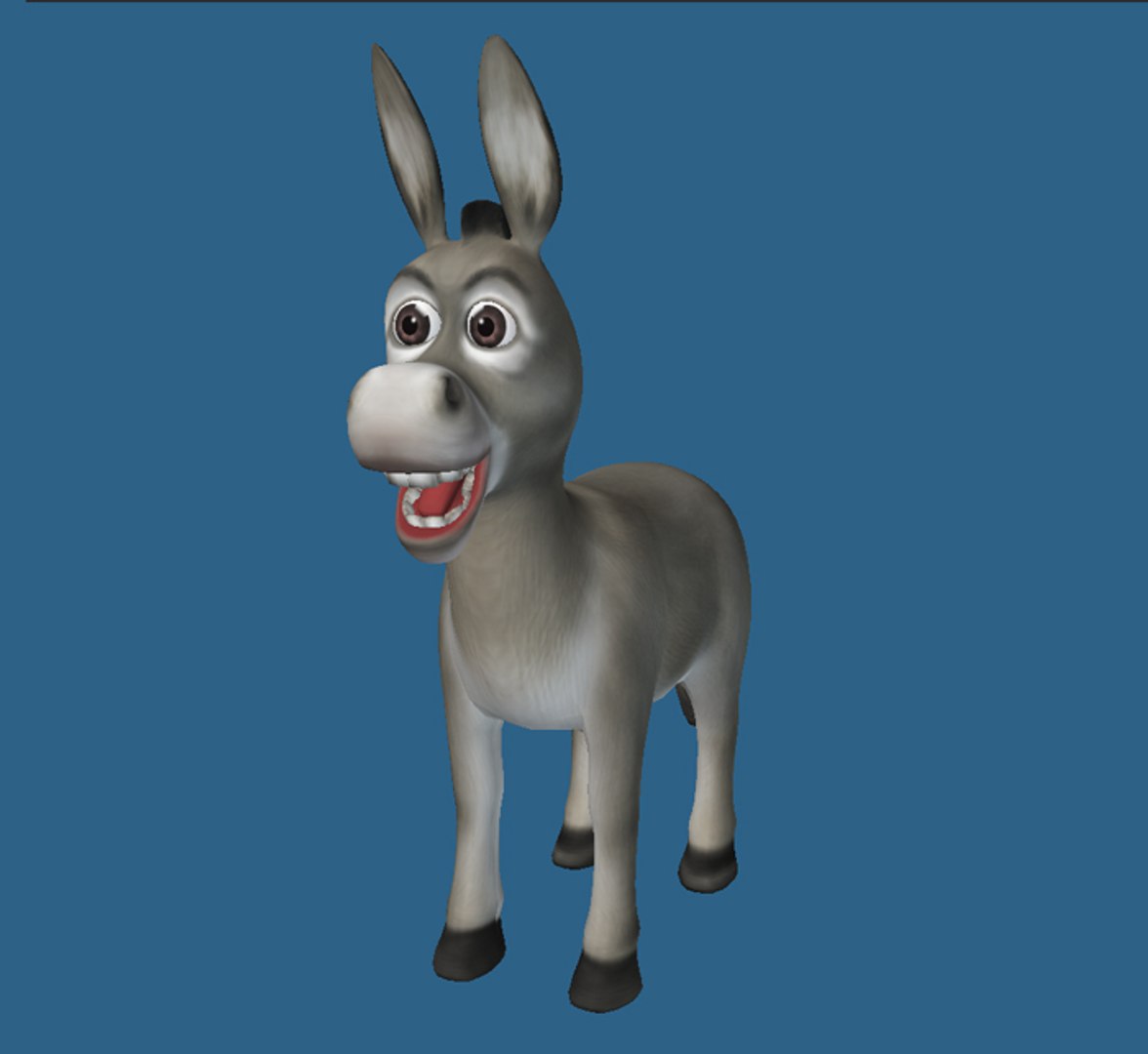 3d cartoon donkey https://p.turbosquid.com/ts-thumb/gX/4YolaK/GHlXY5jN/prev2/jpg/1424398872/1920x1080/fit_q87/0ae8760609a15991f83500d2566810ddffe29cc3/prev2.jpg