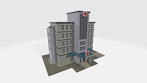 3D The American Red Cross building model
