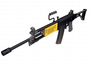 rifle 3d model