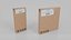 Schlankes und stapelbares Duo – Montiertes und anpassbares Kartonset
