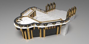 environment exterior interior 3D model
