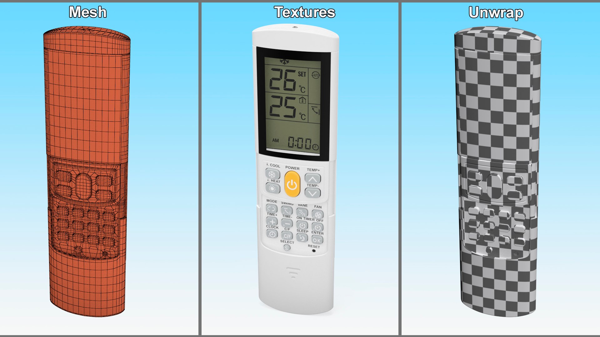 3D Air Conditioner Remote Control White https://p.turbosquid.com/ts-thumb/gX/MkYE5S/Rd/airconditionerremotecontrolwhitemb3dmodel007/jpg/1717824719/1920x1080/fit_q87/fb9a93c88a95268c8d693899d99c31eed802b5c7/airconditionerremotecontrolwhitemb3dmodel007.jpg