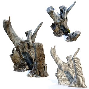 Tree stump pack 02