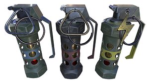 3D m84 stun grenade