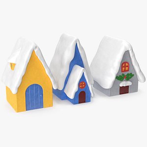 Christmas Houses Decorative Figures