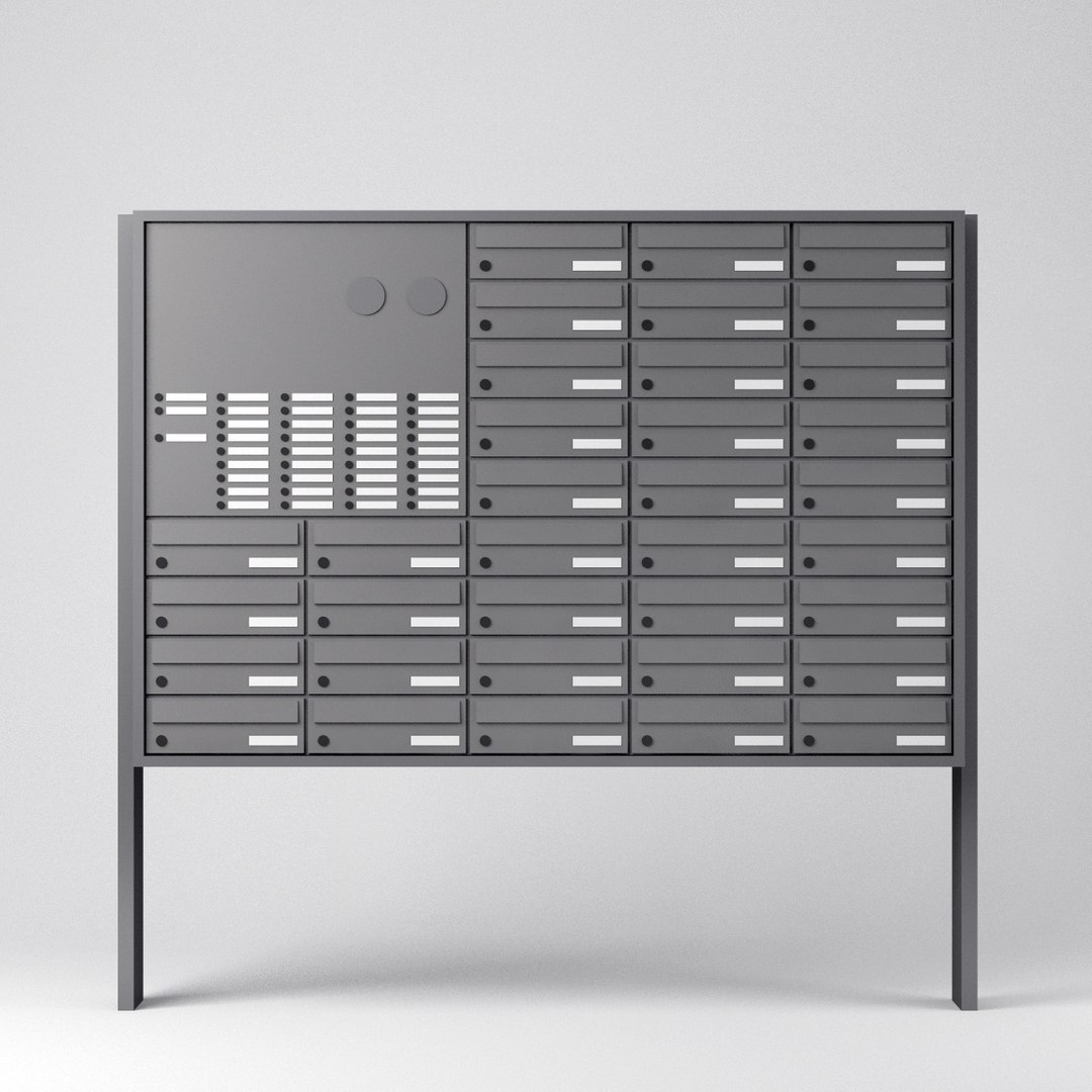 3D mailbox simple array https://p.turbosquid.com/ts-thumb/gX/XPTpu2/cC13TpyE/mailbox_c/jpg/1528790206/1920x1080/fit_q87/335c0df83e049bc59ad6ff8d82e0cd238846566a/mailbox_c.jpg