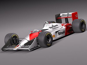 McLaren Honda Mp4-4 Ayrton Senna F1