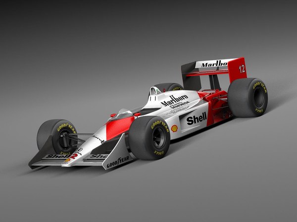 McLaren Honda Mp4-4 Ayrton Senna F1 Modelo 3D - TurboSquid