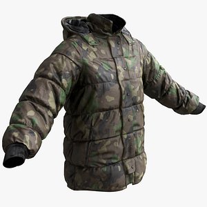 Military winter jacket