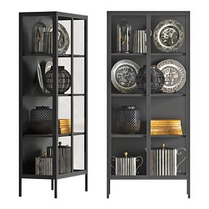 3D cult furniture newcastle large display cabinet