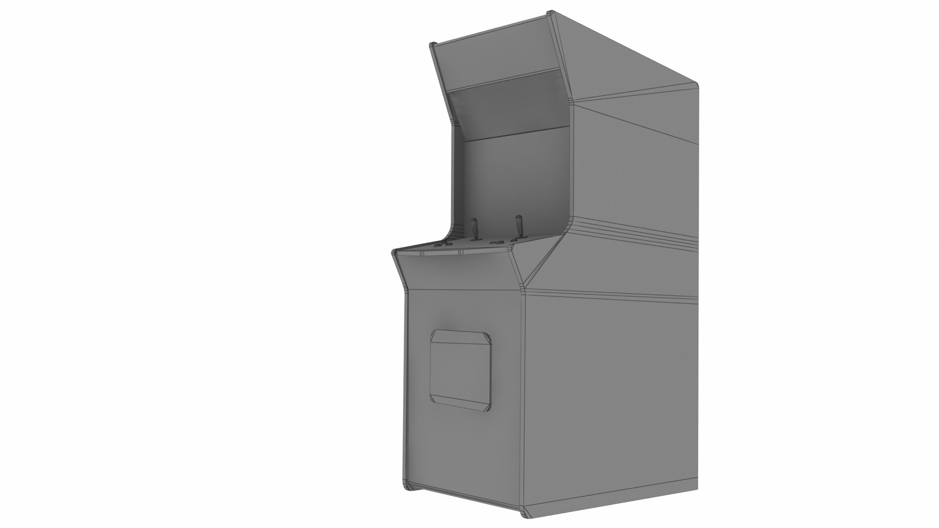 3D Arch Rivals Arcade Machine - TurboSquid 1503698