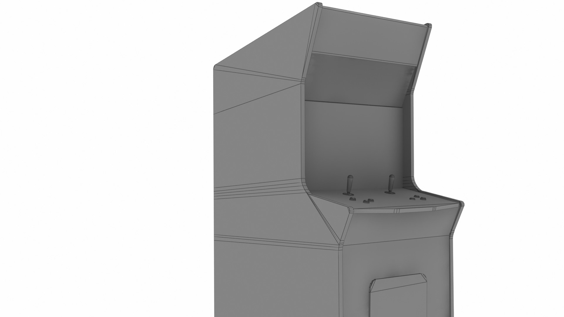 3D Arch Rivals Arcade Machine - TurboSquid 1503698