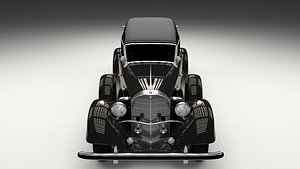 mercedes 770k w198 3d obj