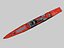 russian navy destroyer project 1157 3d model
