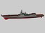 russian navy destroyer project 1157 3d model