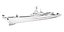russian navy destroyer project 1157 3d model