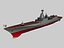russian navy destroyer project 1157 3d model