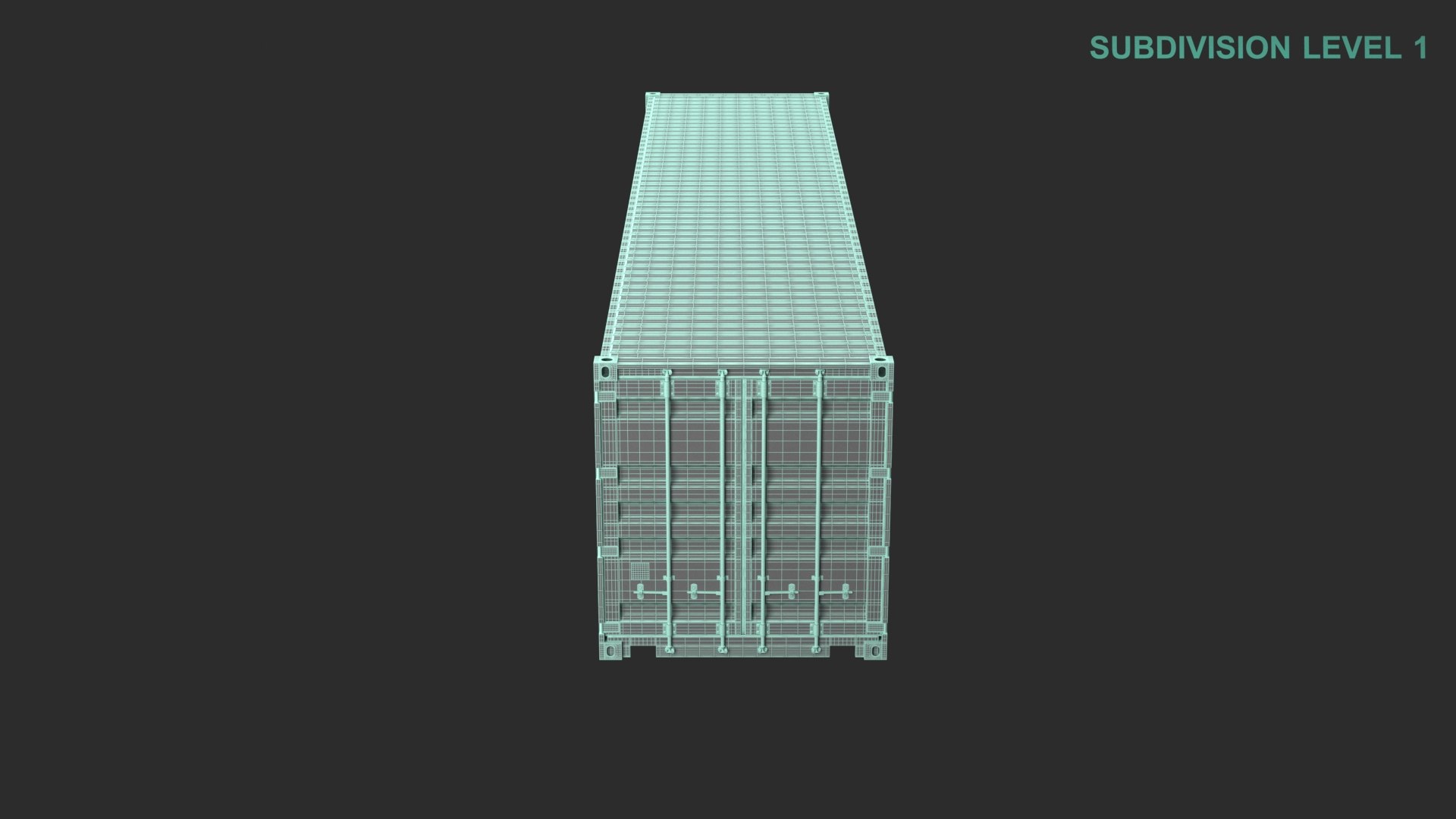 40ft Shipping Container 3D model https://p.turbosquid.com/ts-thumb/gX/juIKGD/84/wireframe0005/jpg/1658902319/1920x1080/fit_q87/87dc5e88b12d0d158f7f2d64ecf43f22d018e199/wireframe0005.jpg