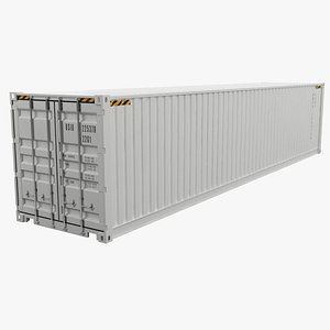 40ft Shipping Container 3D model