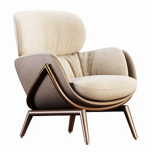 ELYSIA LOUNGE CHAIR 3D model