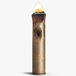 3D Trench Candle model