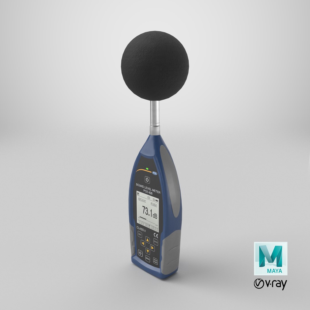 3D model Handheld Digital Sound Level Meter SPL Meter PCE 428 https://p.turbosquid.com/ts-thumb/gX/rKb4HW/Bl/stemcell_maya_vray_render/png/1753721824/1920x1080/fit_q87/3b655b4b92807e7ac6bb61ece38e3522f82d88aa/stemcell_maya_vray_render.jpg