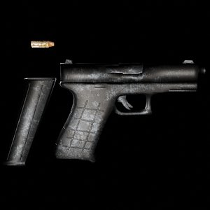 Low Poly Pistol