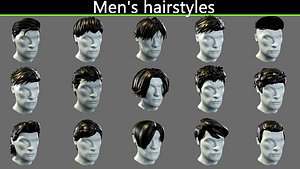 3D Hairstyles for boys model