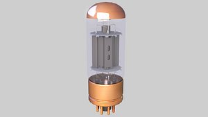 hifi tube vacuum 3D model