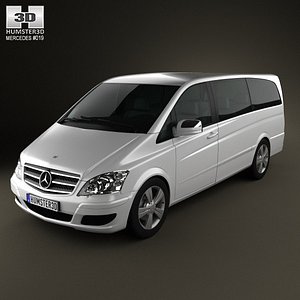 3d mercedes-benz viano 2011 model