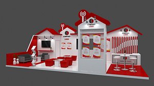 3D booth exhibit