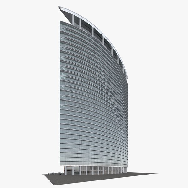 3D model Marriott Hotel Canary Wharf