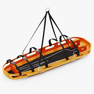 3D model Helicopter Stretcher