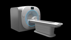 NMR CT medical machine 3D model