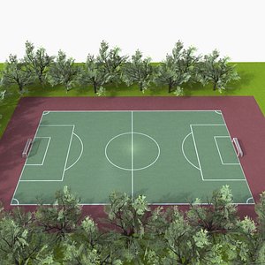 3D Football Field model