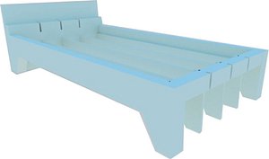 modern bed model