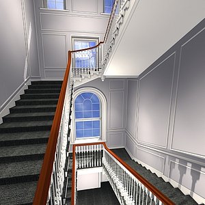 3ds max victorian interior