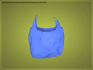 3D Plastic Bag - Debris