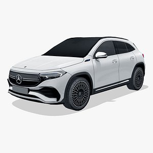 3D Mercedes-Benz EQA 2022