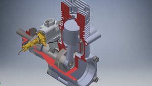 Two-Stroke Engines 3d model
