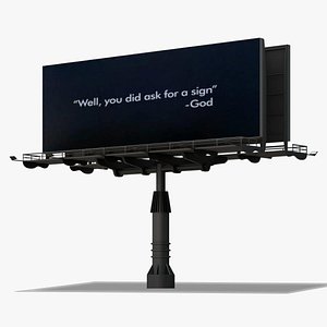 Rotating Billboard 3D model